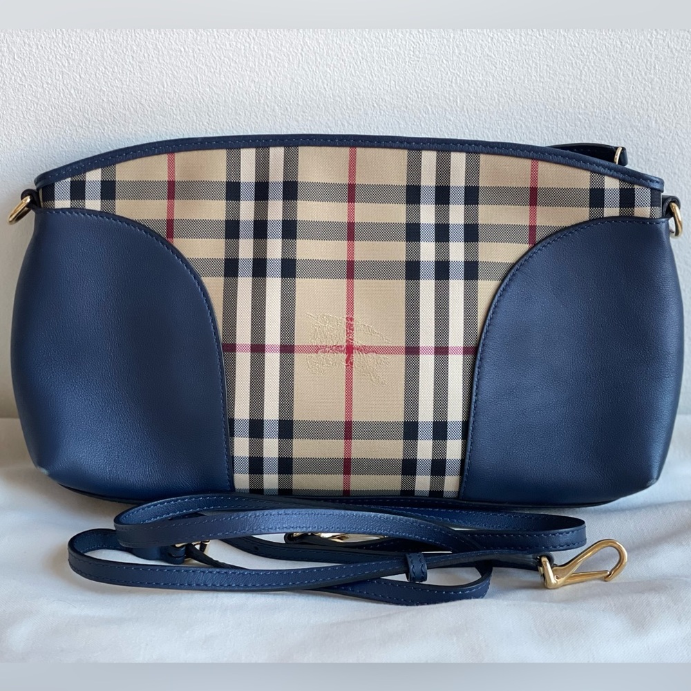 Burberry classic print crossbody bag